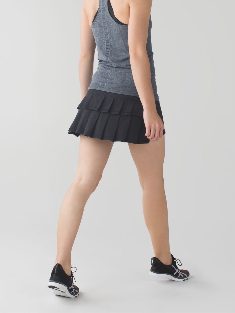 Lululemon Run: Pace Setter Tall Skirt -
Black